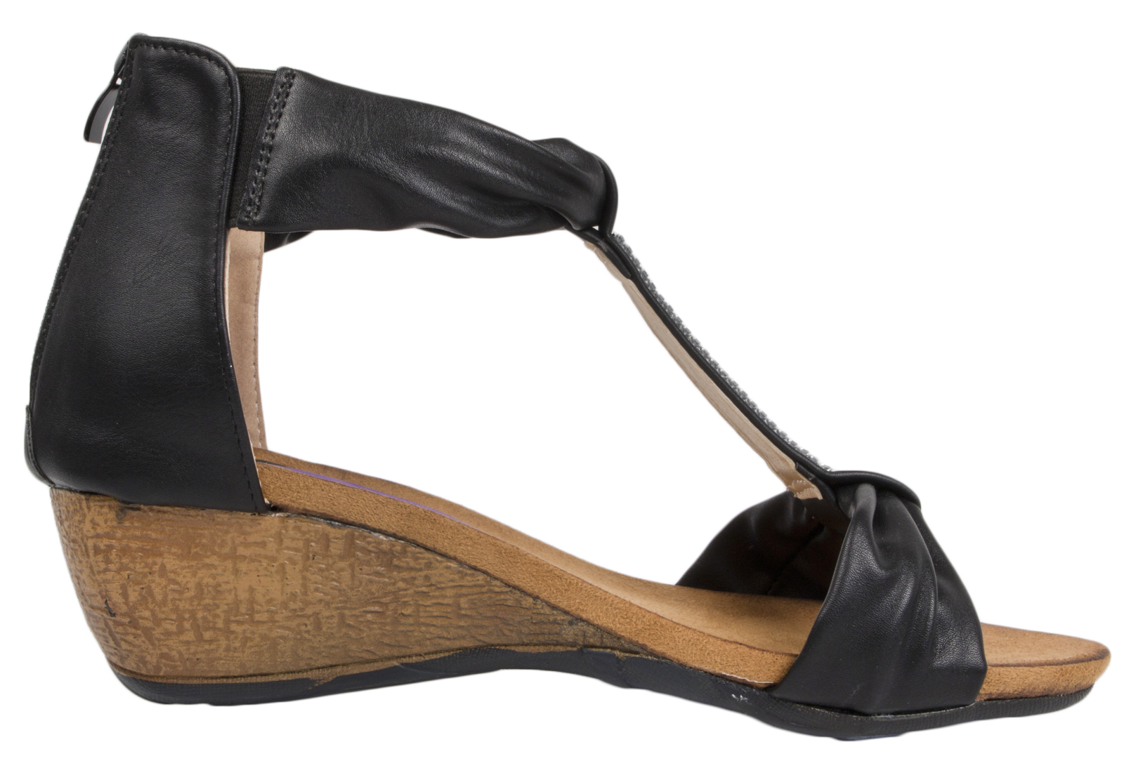 low heel t bar sandals